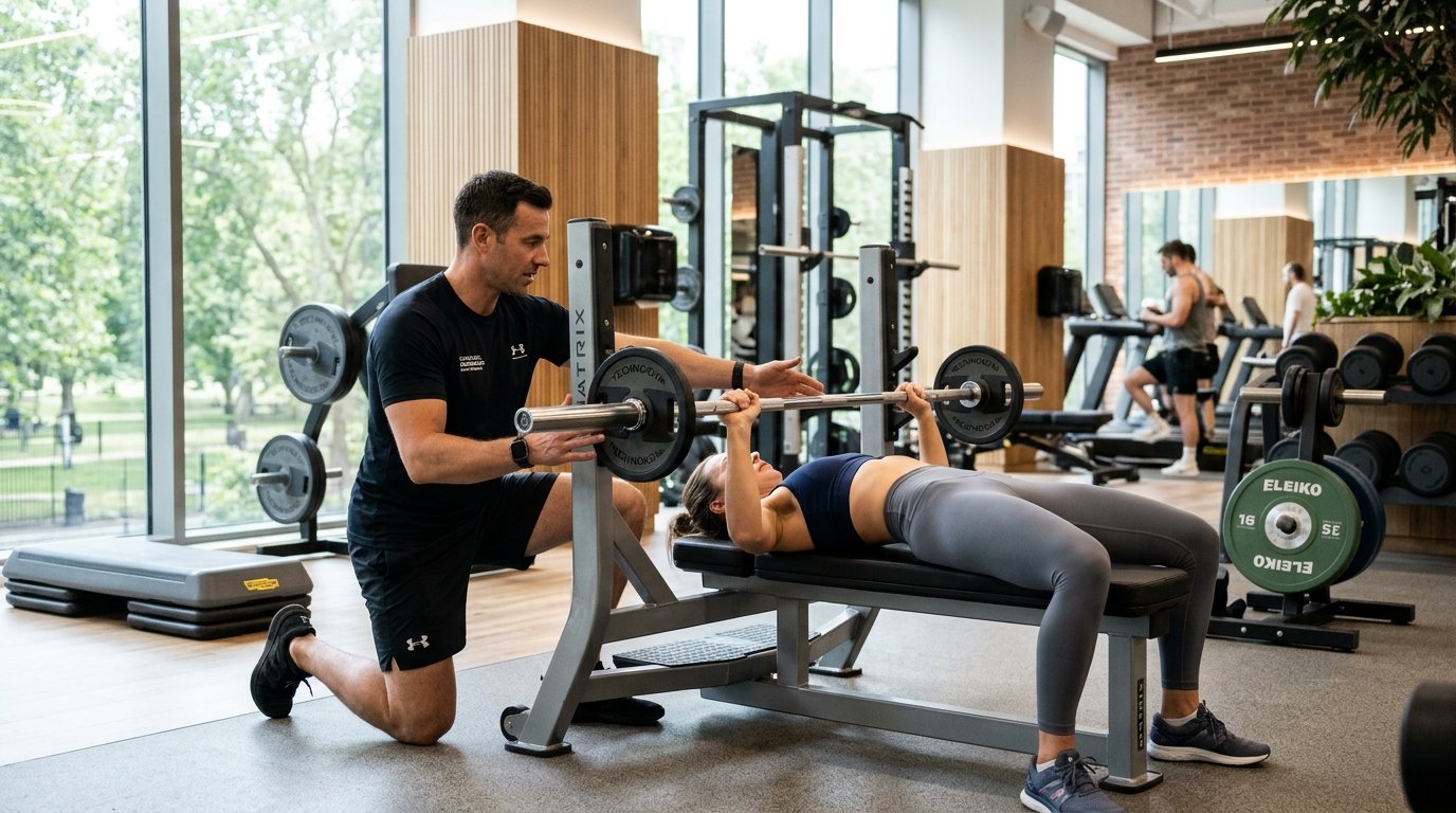 Acompanhamento presencial com Personal Trainer Luiz Fernando